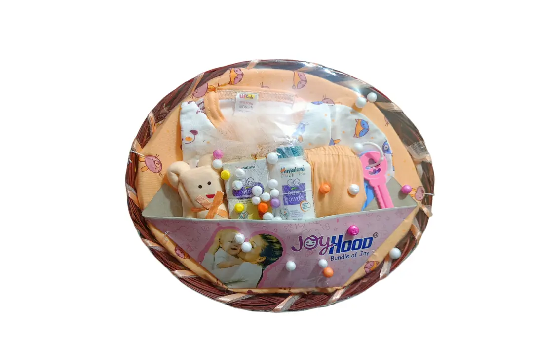 Infant baby gift set basket hu ji uploaded by Tanvi enterprises on 3/6/2024