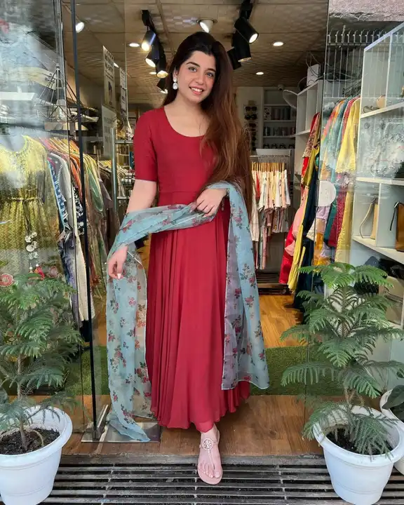 Fox Georgette  uploaded by Pink city Fashion and Jaipur Kurtis on 3/7/2024