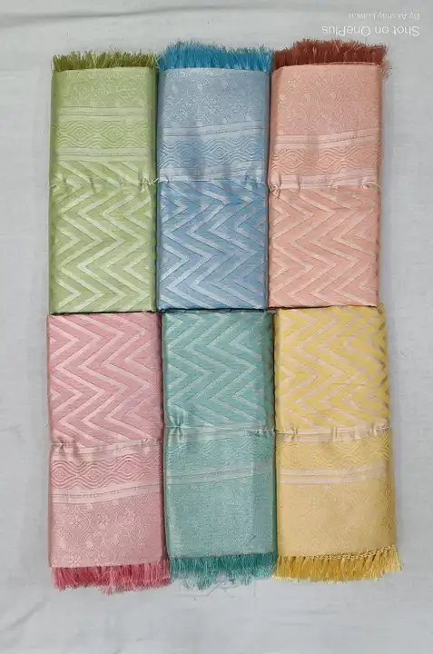 Cotton silk with thread and jari weaving butta all over with rich pallu exclusive design with fancy  uploaded by M ARVIND & CO on 3/7/2024