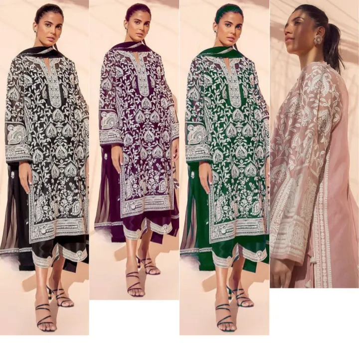 Pakistani designer suit  uploaded by Taha fashion from surat on 3/7/2024