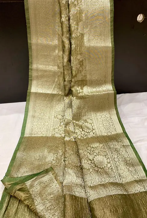 Crush Tissue  uploaded by M.S Silk Saree on 3/7/2024