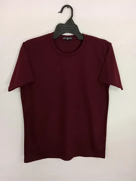 Mens plain half sleeve t-shirt  uploaded by Jagtar knitwears on 3/7/2024