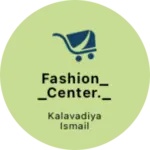 Business logo of fashion__center._