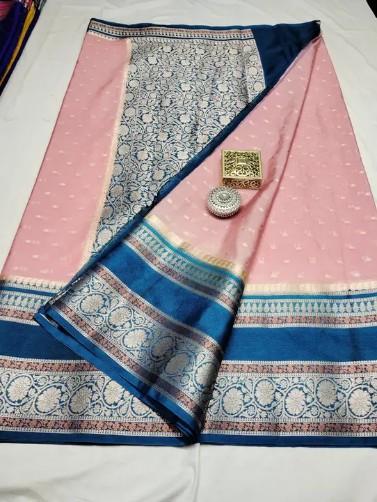 Banarasi Soft Silk saree uploaded by business on 3/7/2024