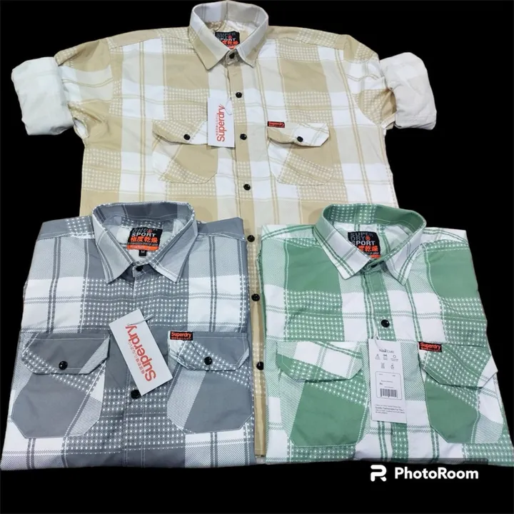 M l XL check print  uploaded by HARNOOR SHIRTS BY AB COLLECTION on 3/7/2024