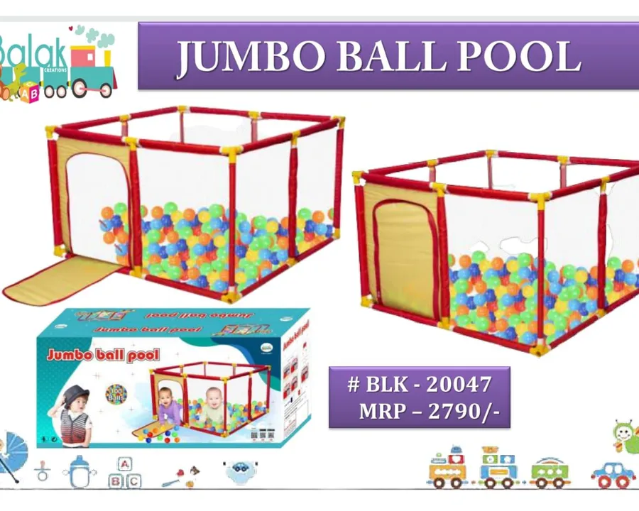Jumbo ball pool  uploaded by BHTOYS on 3/7/2024