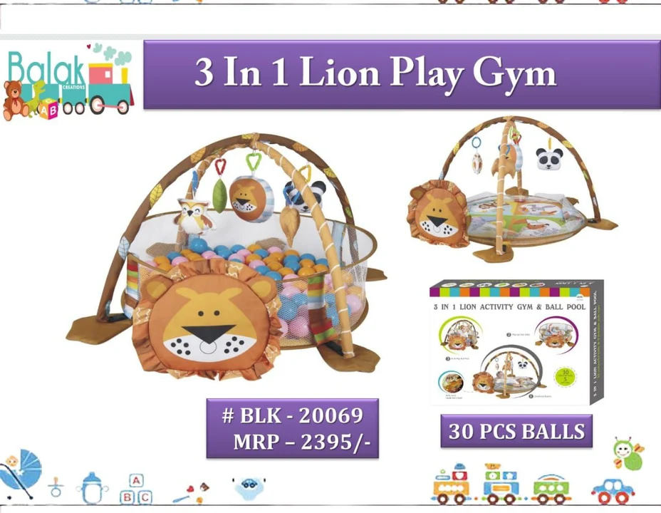 Lion gym uploaded by BHTOYS on 3/7/2024
