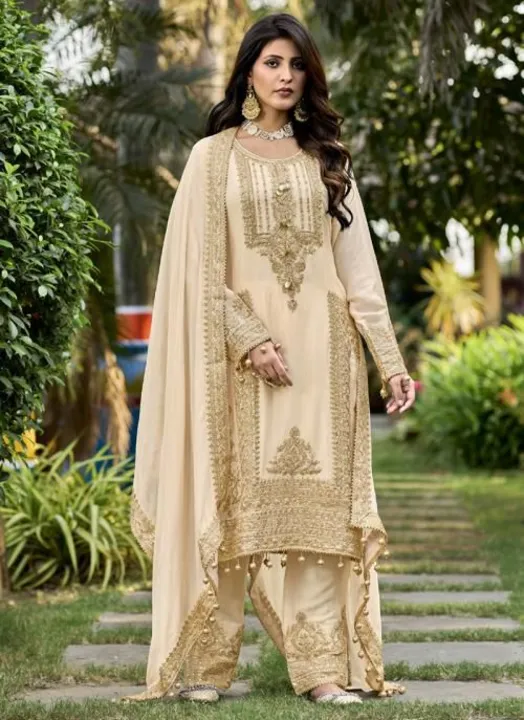 Pakistani designer suit  uploaded by Taha fashion from surat on 3/8/2024