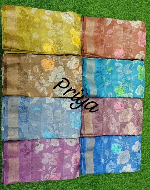 PURE KANKAVATI CHEX PRINTED SAREES WITH DESIGNER BLOUSE uploaded by Kesari Nandan Fashion saree and dress material on 3/8/2024