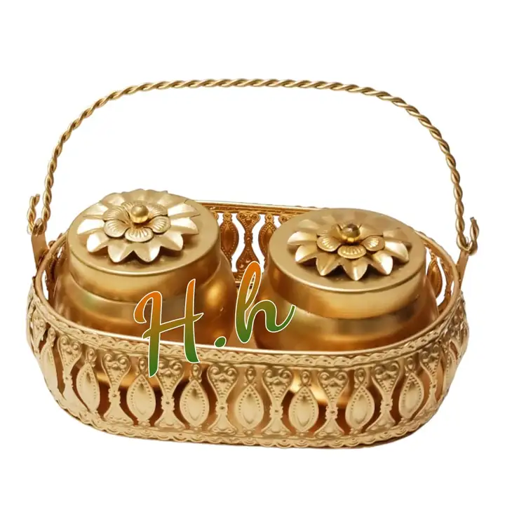 Decorative Beautiful Designer Basket Jars Combo  Collection Available  in Very Reasonable Prices uploaded by Hina Handicrafts on 3/8/2024