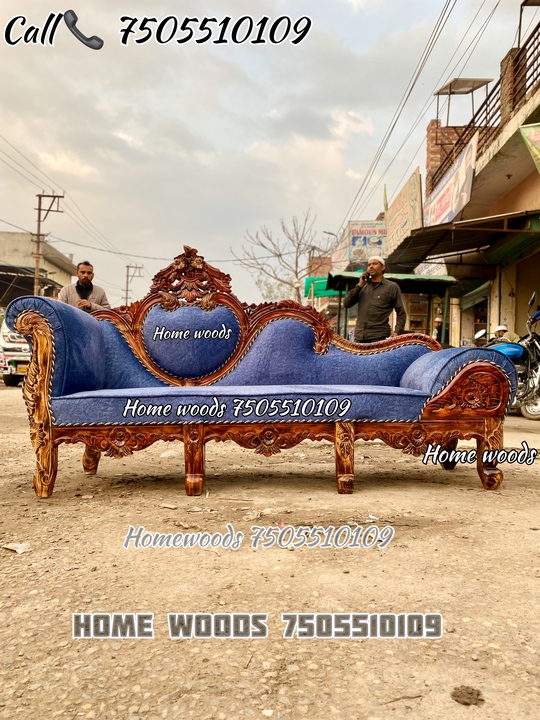 Wooden couch uploaded by business on 3/8/2024