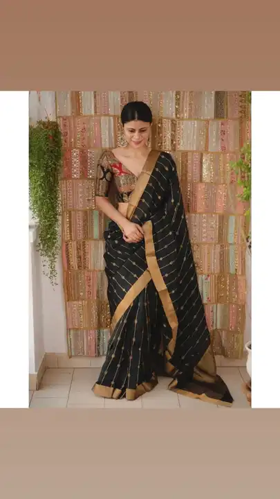 Handloom saree uploaded by business on 3/8/2024