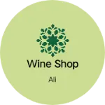 Business logo of Wine shop