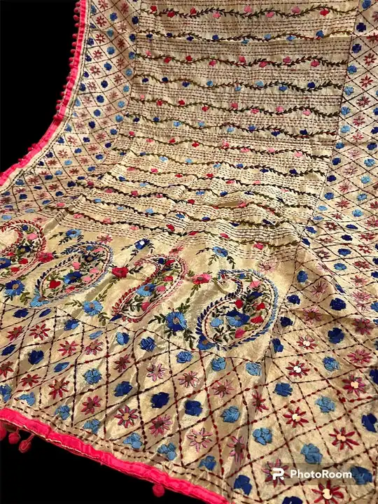 Embroidery silk duppata  uploaded by business on 3/9/2024