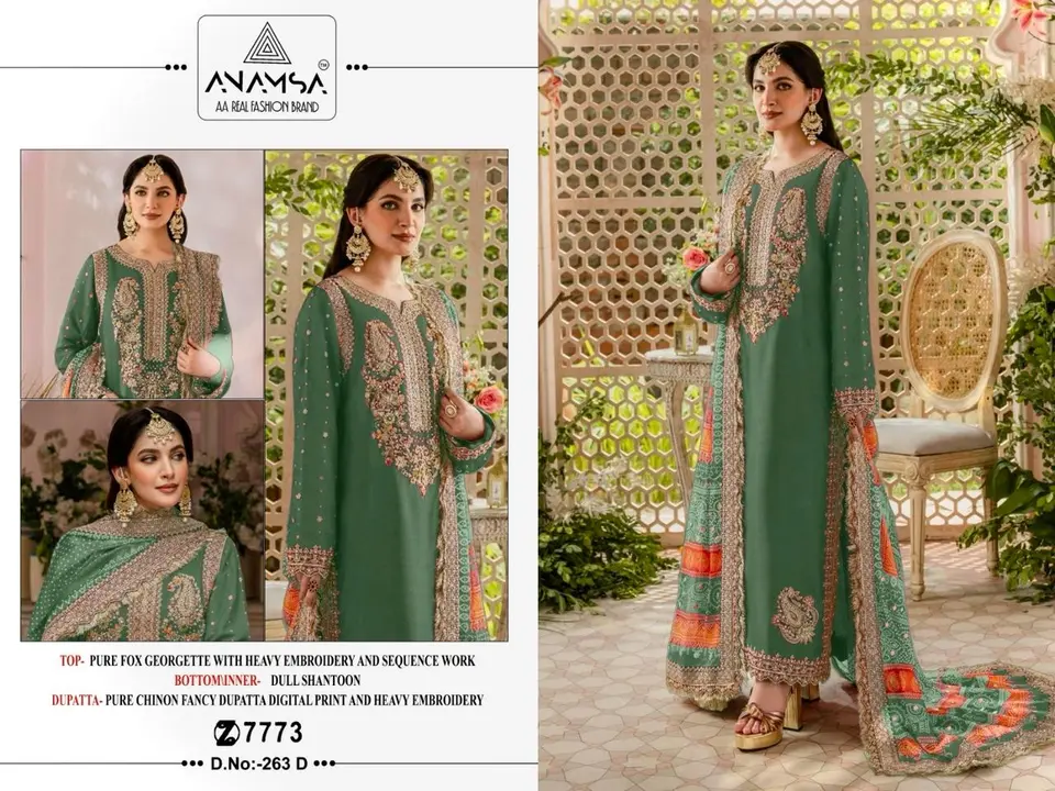 Pakistani suit  uploaded by Taha fashion from surat on 3/9/2024