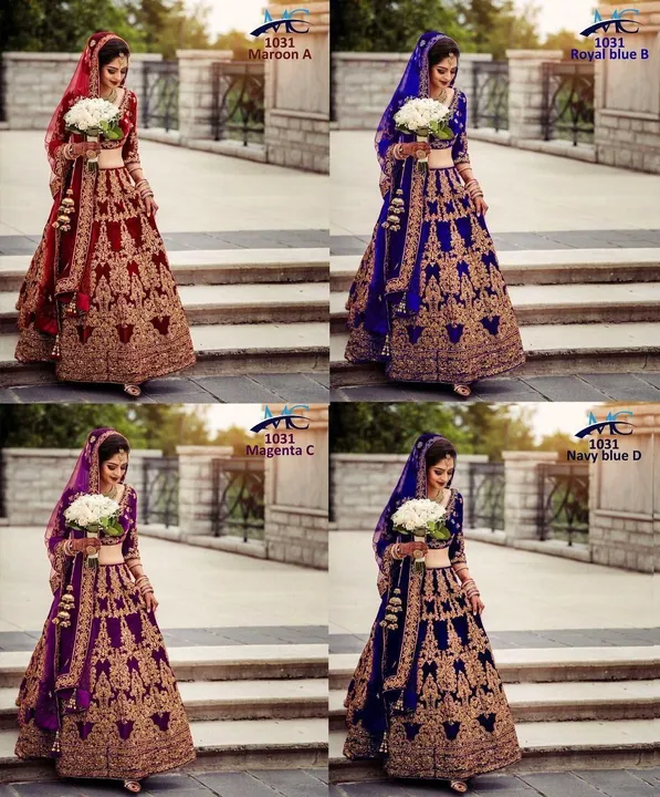 Bridal lehenga uploaded by Taha fashion from surat on 3/9/2024