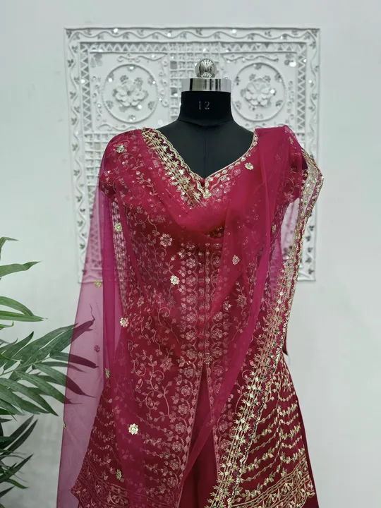 Designer plazo suit  uploaded by Taha fashion from surat on 3/9/2024