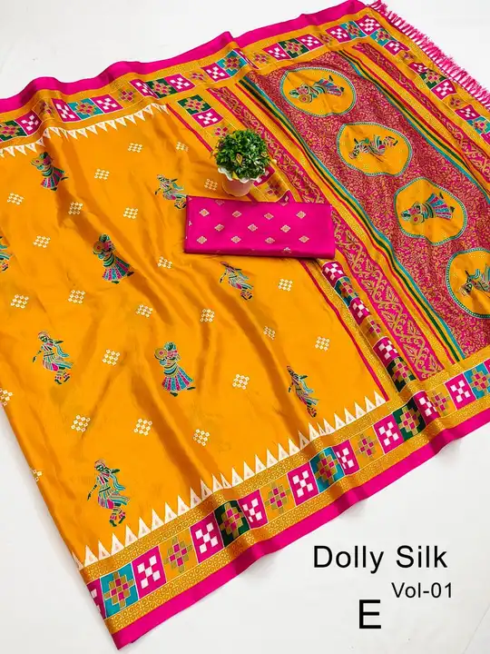 Dola silk uploaded by Suyukti fab on 3/9/2024