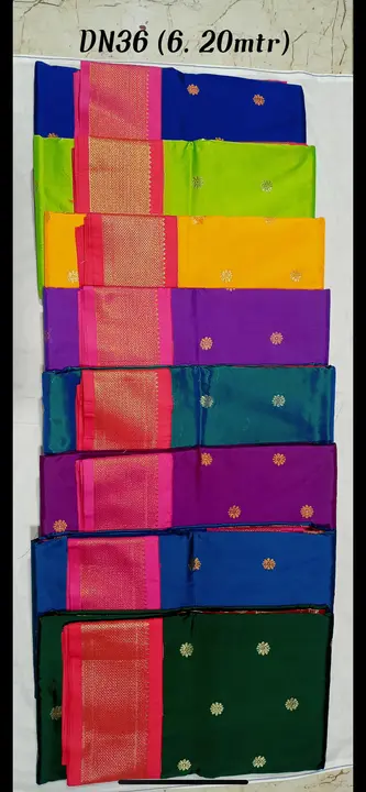 Paithani All over butta silk cure uploaded by Krishnavali Creation on 3/9/2024