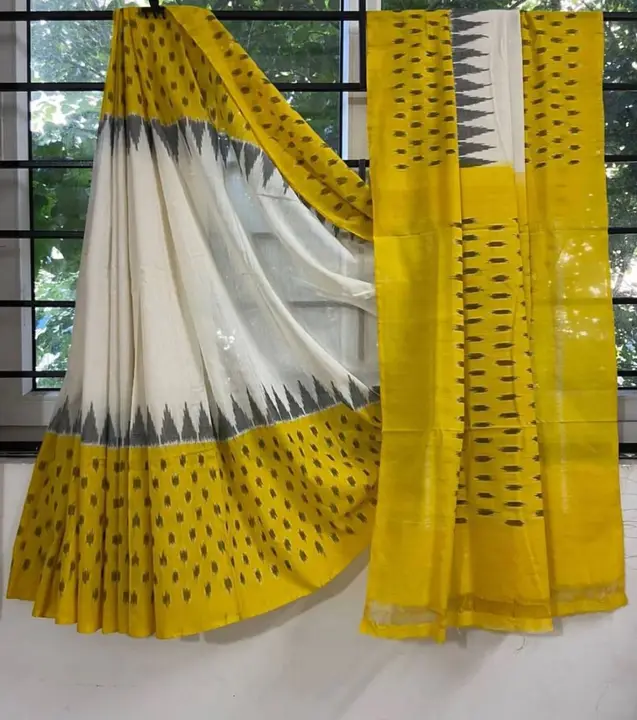 Plain linen digital print uploaded by Kesari Nandan Fashion saree and dress material on 3/9/2024