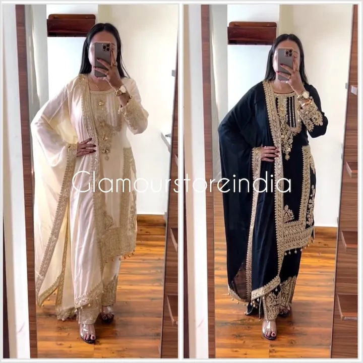 Kurta sets Georgette uploaded by GARG GARMENTS on 3/10/2024