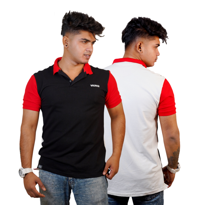 Three colour 100% cotton Polo half sleeve  uploaded by business on 3/10/2024