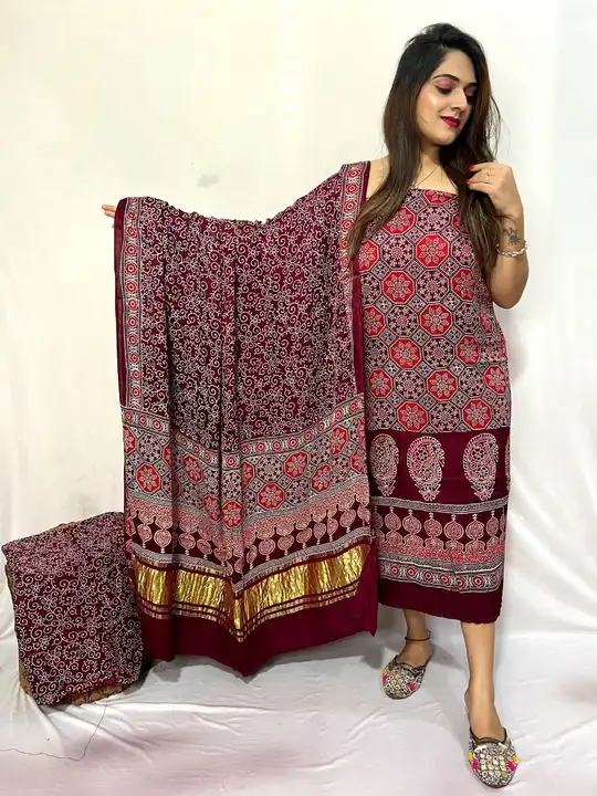 Product uploaded by S.A AJARAKH HEND BALOCK PARINT SAREE on 3/10/2024