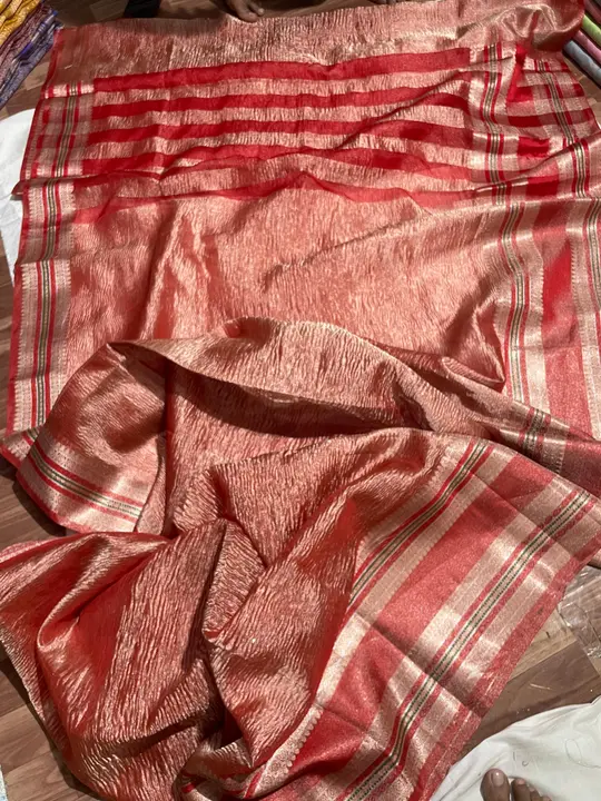 Dayble Tissue  uploaded by M.S Silk Saree on 3/10/2024