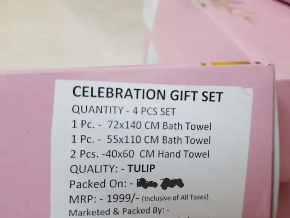 Towels sets Available  uploaded by Rajesh handloom outlet on 3/10/2024