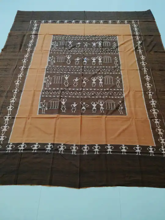 Sambalpuri Ikat Cotton Bed sheet  uploaded by Quikcarts online services on 3/10/2024