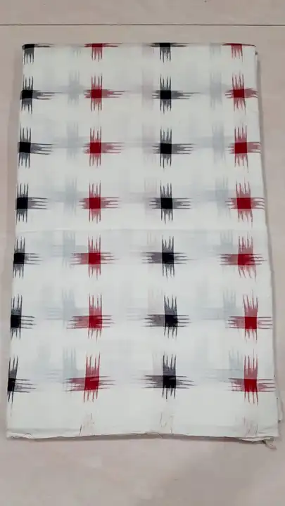 Handloom ikat cotton Fabric  uploaded by Quikcarts online services on 3/10/2024