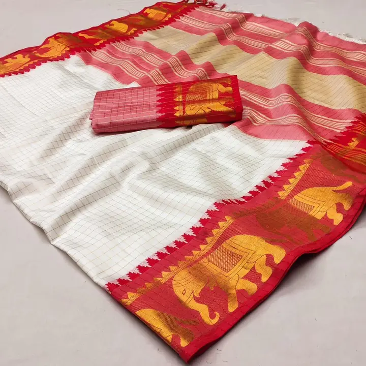 Pure Mercerised Copper Silk* uploaded by Kesari Nandan Fashion saree and dress material on 3/10/2024