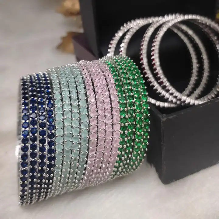 Premium bangles 4 pices uploaded by Sb designs on 3/10/2024