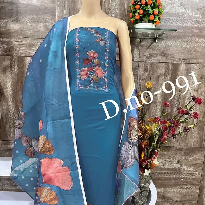 Reyon cotton dress material  uploaded by Heena fashion house on 3/10/2024