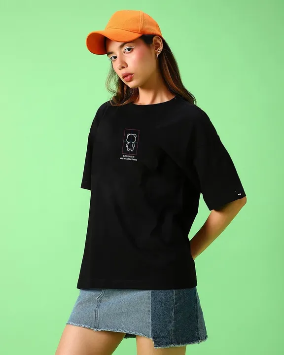 H&M Drop Shoulder Girls T-shirt  uploaded by R.K IMPEX EXPORTER on 3/10/2024
