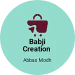 Business logo of BABJI CREATION