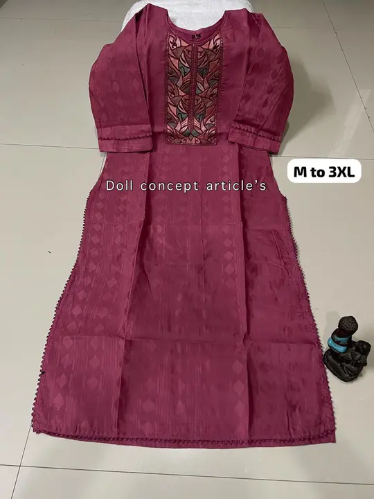 *Never compromise with doll concept article guaranteed surety for quality🤞💯*❤️🫶

*DOLL CONCEPT PR uploaded by N K SAREES  on 3/11/2024