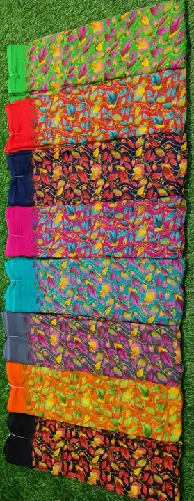 Pure 60gm Chiffon Printed Saree uploaded by Kesari Nandan Fashion saree and dress material on 3/11/2024