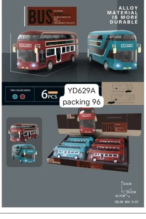 Metal bus  uploaded by BHTOYS on 3/11/2024