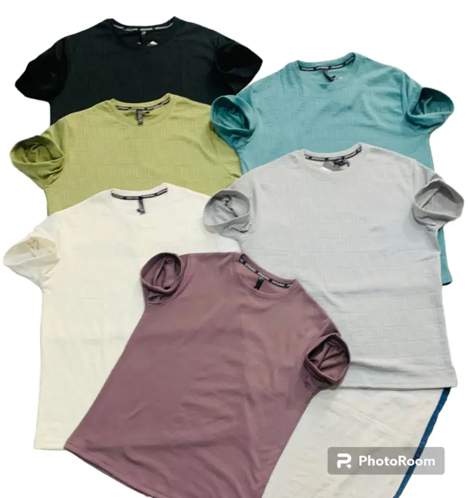 Jacquard Round Neck T-shirt / Cod Available / Starting Price  uploaded by business on 3/12/2024