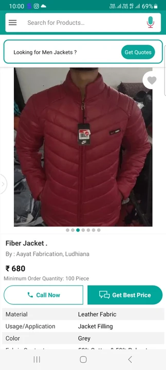 Vinter jacket man.. uploaded by Aayat garments on 3/12/2024