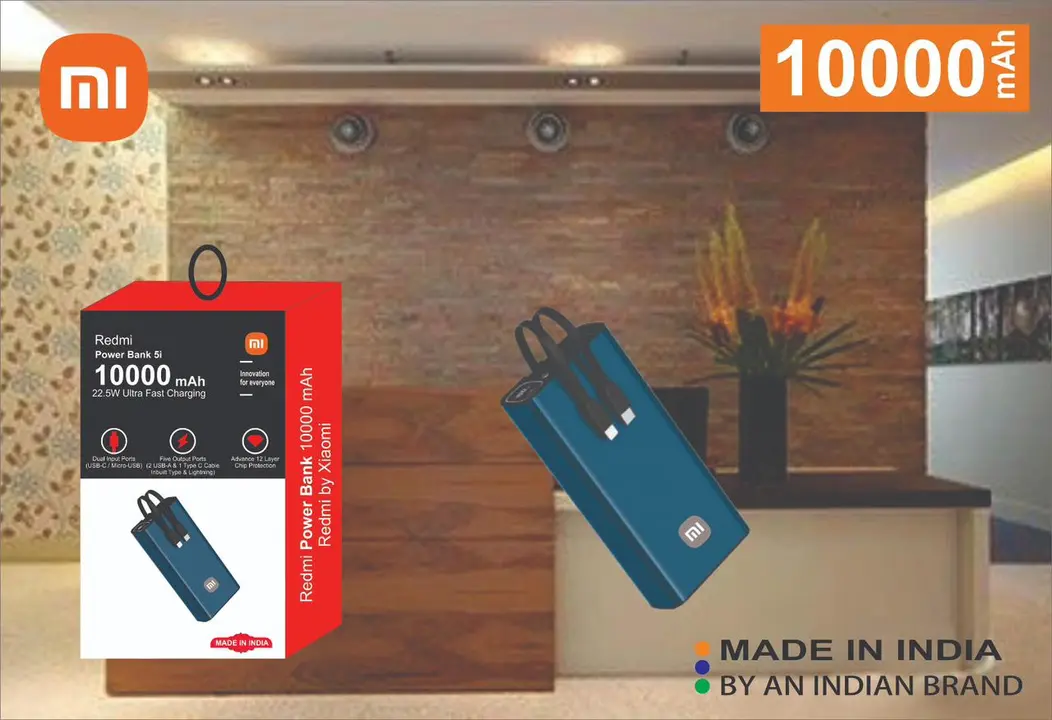 Post image Hey! Checkout my new product called
Mi-10000 MAH Original Qulity POWER-BANK .