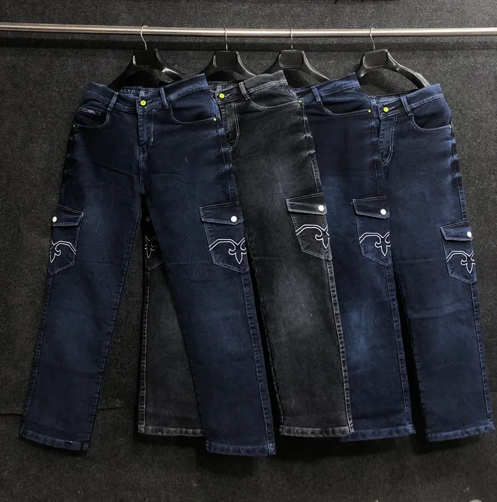 Straight six pocket denim jeans  uploaded by business on 3/12/2024
