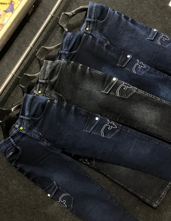 Straight six pocket denim jeans  uploaded by kanishk fashions on 3/12/2024