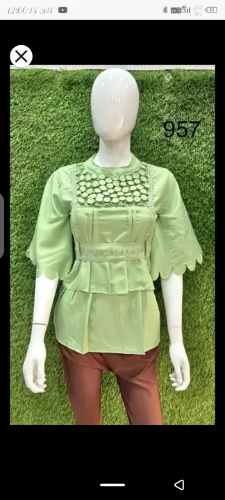 Post image I want 50+ pieces of Top at a total order value of 10000. I am looking for Party wear top. Please send me price if you have this available.