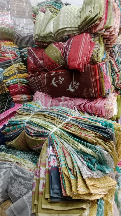 Pc cotton dupatta  uploaded by Tharadwala textile on 3/13/2024