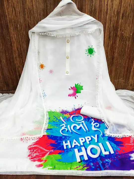 Holi special Dress meterial  uploaded by Shiva Enterprise on 3/13/2024
