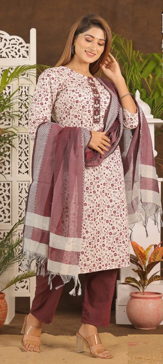 By Wearing Our New Amazing Product You Look Very Graceful Or Pretty. 

 This kurti is Best Match for uploaded by JAIPURI FASHION HUB on 3/13/2024