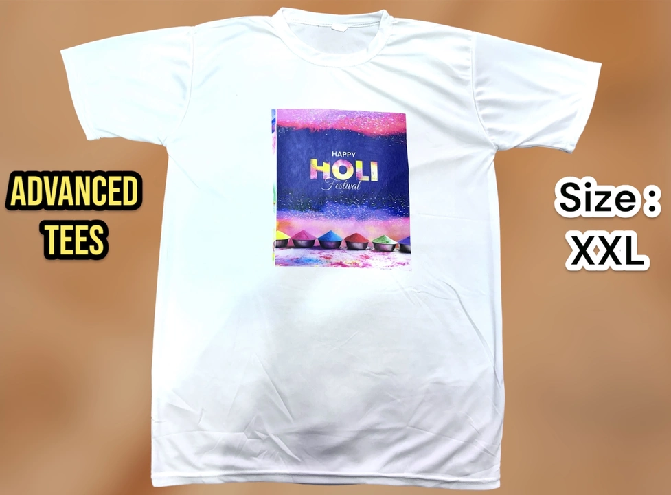 Holi Tshirt XXL Size uploaded by Bhawna traders on 3/14/2024