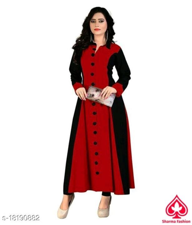 Rayon kurti free shipping all india . all size available uploaded by business on 3/25/2021